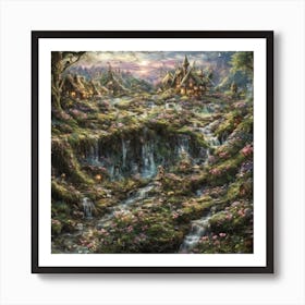 Twilight Forest Art Print