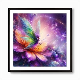 Fairy Flower Art Print