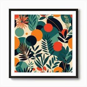 Tropical Pattern Art Print