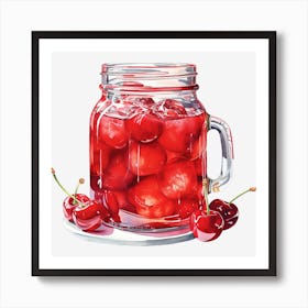 Cherry Iced Tea 13 Art Print