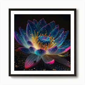 Lotus Flower 1 Art Print