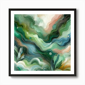 Abstract Painting 4 Art Print