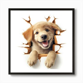 Golden Retriever 2 Art Print