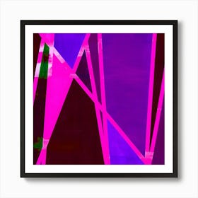 Mellow Haze - Pink Purple Art Print