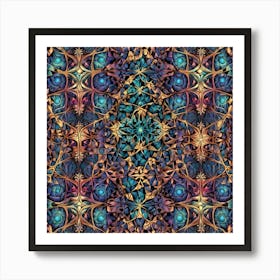 Fractal Pattern Art Print