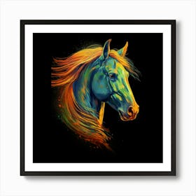 Horse Head Art Print