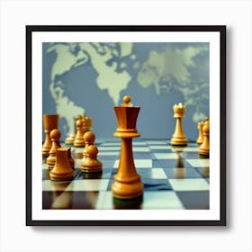 Geopolitics Art Print