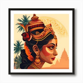 Sri Lankan Woman 1 Art Print