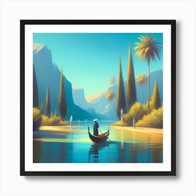 Gondola Art Print