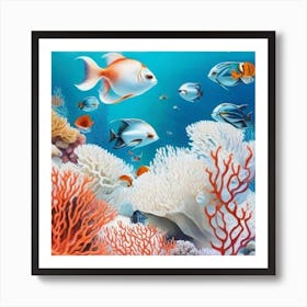 Coral Reef 7 Art Print