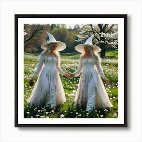 Two Witches In A Field 1 Poster