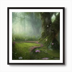 Fairy Forest Art Print