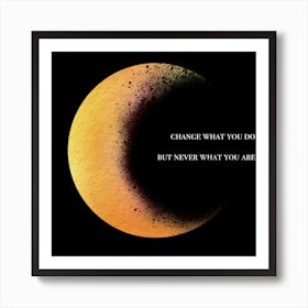 Full moon Art Print
