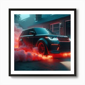 Range Rover Art Print