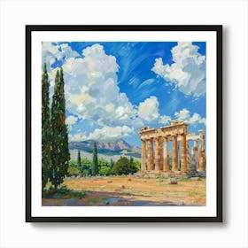 Parthenon 5 Art Print