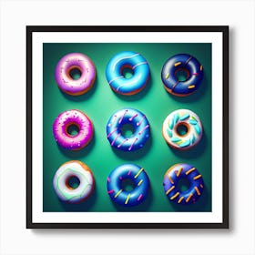 Donuts 1 Art Print