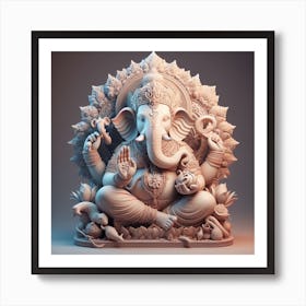 Ganesha 16 Art Print