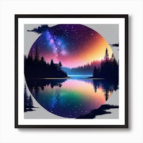 Starry Night Sky 15 Art Print