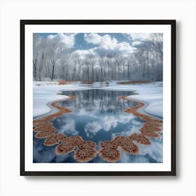 Swan Lake Art Print