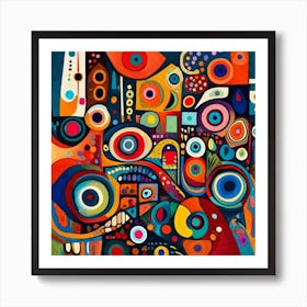 Abstract Painting 4 Art Print