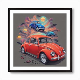 Volkswagen Beetle 1 Art Print