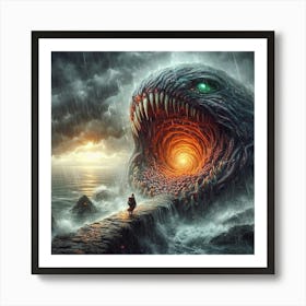 Creature Of The Sea Art Print