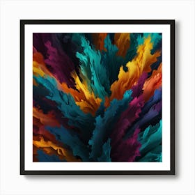 Abstract Abstract Painting Art Print