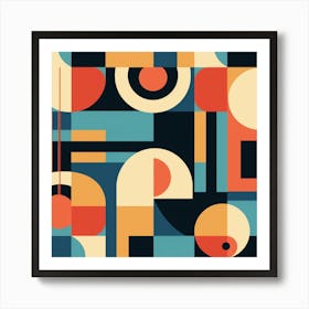 Abstract Geometric Pattern 31 Art Print