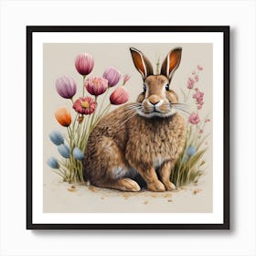 Realistic rabbit painting on canvas, Detailed bunny artwork in acrylic, Whimsical rabbit portrait in watercolor, Fine art print of a cute bunny, Rabbit in natural habitat painting, Adorable rabbit illustration in art, Bunny art for home decor, Rabbit lover's delight in artwork, Fluffy rabbit fur in art paint, Easter bunny painting print.
Rabbit art, Bunny painting, Wildlife art, Animal art, Rabbit portrait, Cute rabbit, Nature painting, Wildlife Illustration, Rabbit lovers, Rabbit in art, Fine art print, Easter bunny, Fluffy rabbit, Rabbit art work, Wildlife Decor ,Bunny In Flowers, Art Print