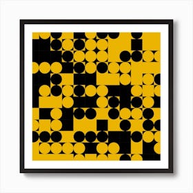 Black Squares Art Print