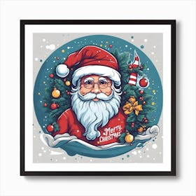 Santa Claus Art Print