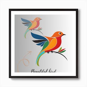 Beautiful Bird Art Print