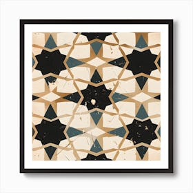 Geometric Pattern Vector Poster