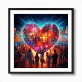 Love The World 1 Art Print