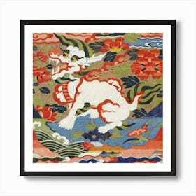 Tibetan Dragon Art Print