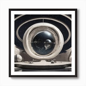 Space Station 74 Art Print