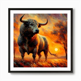 Wild Animal Illustration 63 Art Print