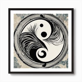 Yin Yang 29 Art Print