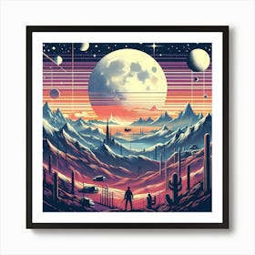 Sci-Fi Art Art Print