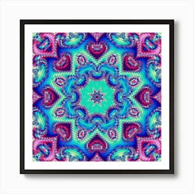 Geometric Mosaic 09 Art Print