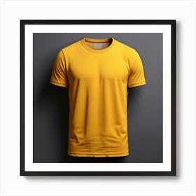 Mock Up Cotton Casual Wearable Printed Graphic Plain Fitted Loose Crewneck V Neck Sleeve (28) Art Print