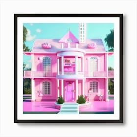 Barbie Dream House (207) Art Print