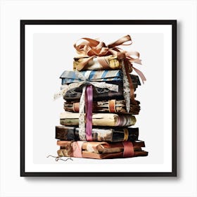 Stack Of Gift Boxes 3 Art Print