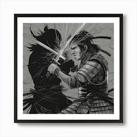 Samurai Art 118 Art Print