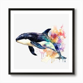 Orca Whale Poster