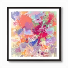 Img 3954 Multicoloured Abstract Design #16 Art Print