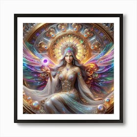 Angel Of Light 28 Art Print