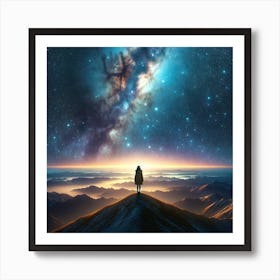 Human Insignificance Art Print