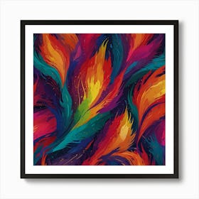 Default Create Unique Design Of Colorful Art 3 Art Print