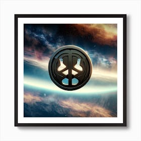 Spacecraft Logo 2 Art Print